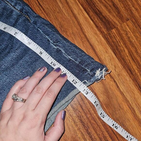 4 For $50 🎃 Universal Thread Blue Denim Jean Shorts Womens Size 6 - Picture 6 of 7